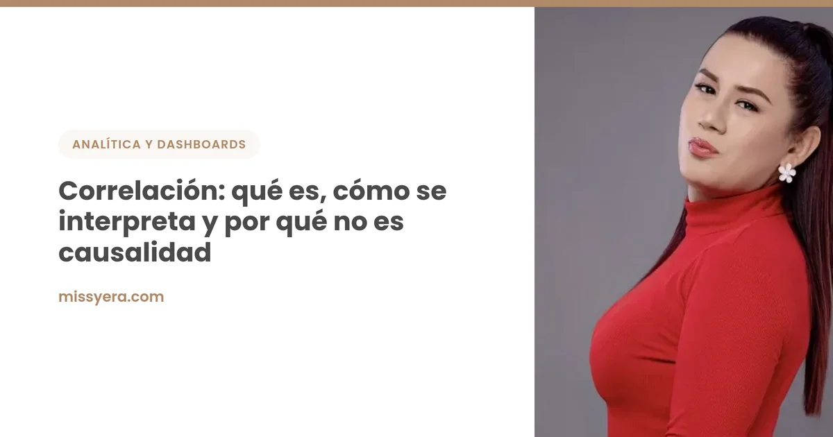 Qué es la correlación y cómo se interpreta