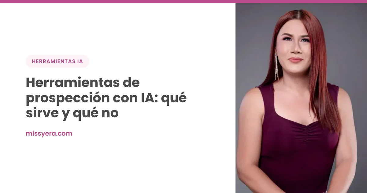 Herramientas de prospección con IA para equipos comerciales