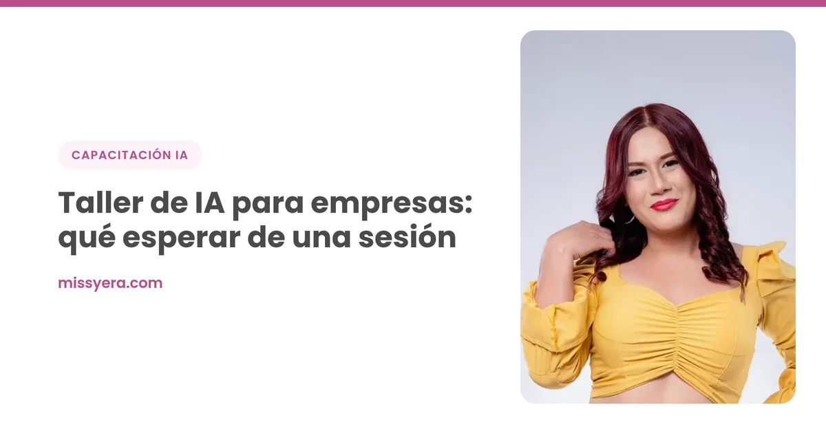Taller de IA para empresas y directorios qué esperar
