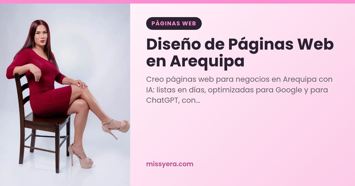 Diseño de Páginas Web en Arequipa