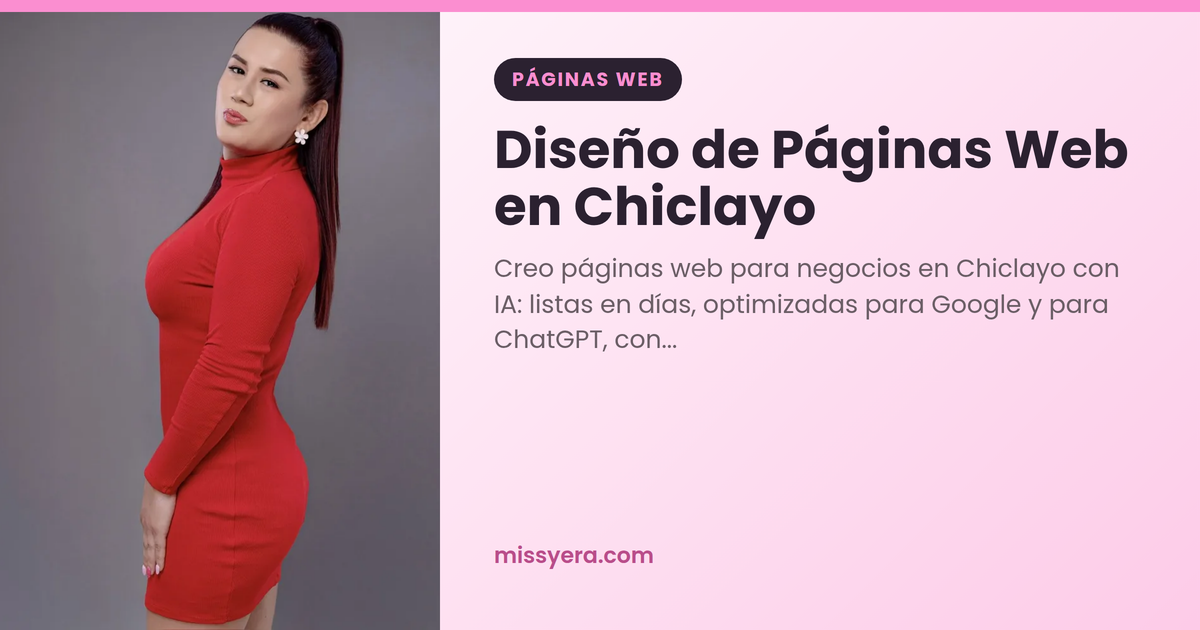 Diseño de Páginas Web en Chiclayo